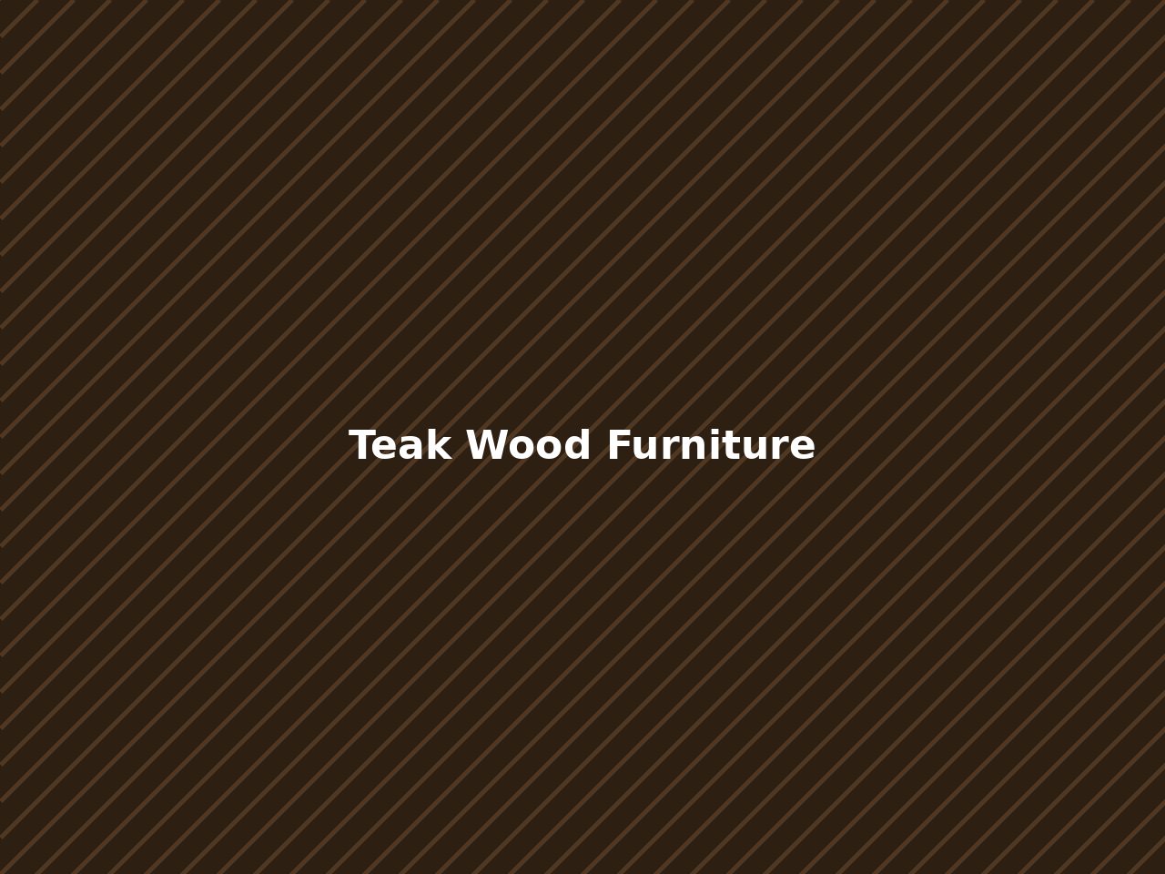 Handcrafted solid teak wood dining table and chairs in a premium furniture showroom